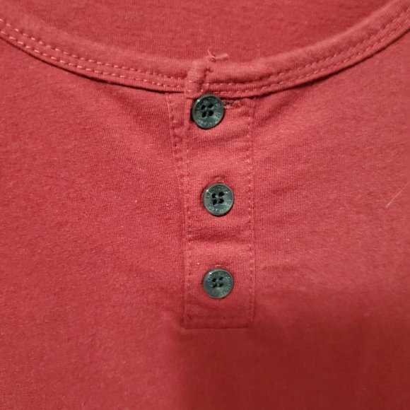 HETHCODE Men's Classic Comfort Soft Regular Fit Short Sleeve Henley T-Shirt XXL - Picture 3 of 7